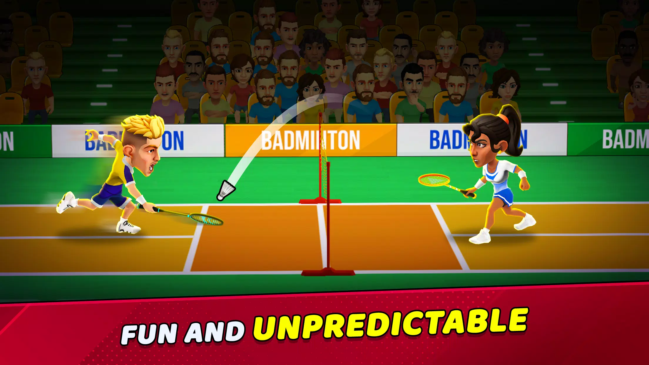 Badminton Clash 3D Tangkapan skrin 1