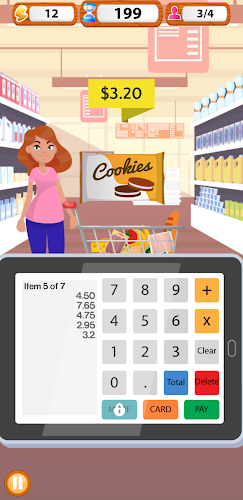 Supermarket Cashier Simulator Ekran Görüntüsü 1