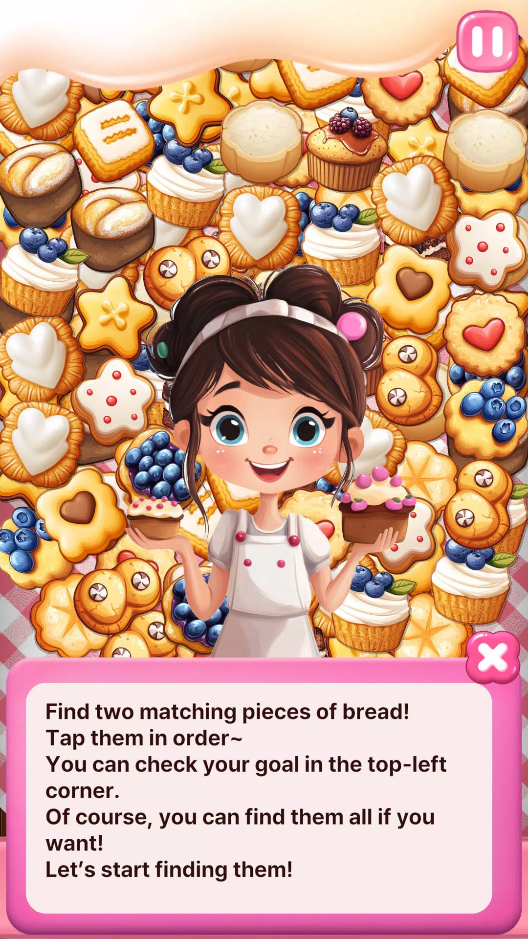 Match Puzzle 1+1 Bakery Ekran Görüntüsü 1