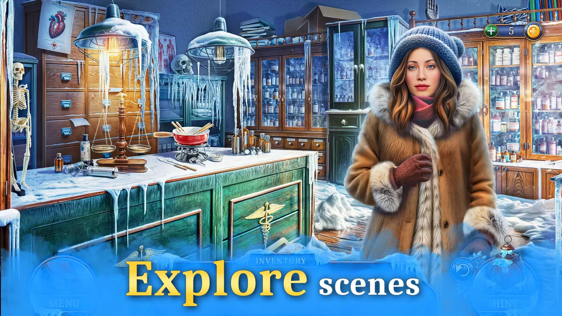 Icebound Secrets Ảnh chụp màn hình 2