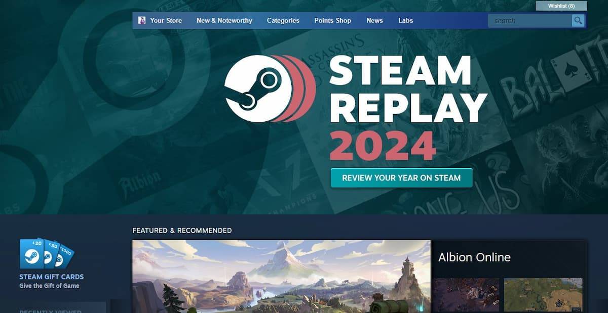 Steam Replay 2024