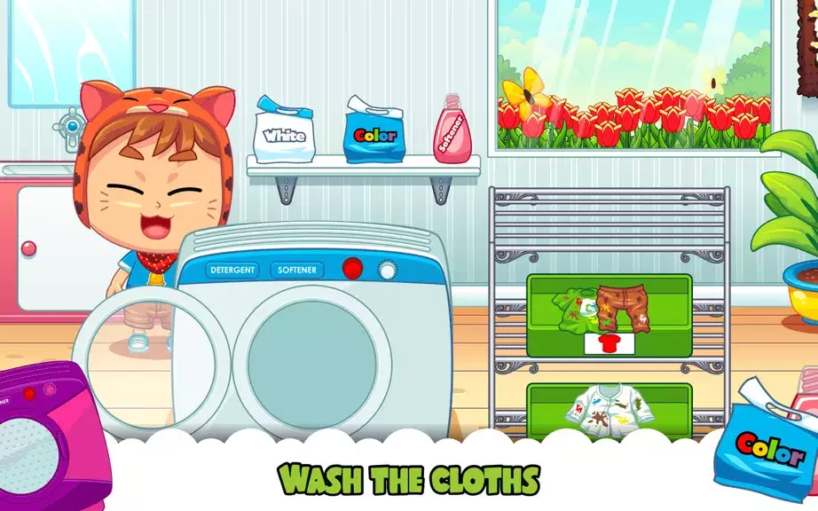 Marbel Laundry - Kids Game ဖန်သားပြင်ဓာတ်ပုံ 2