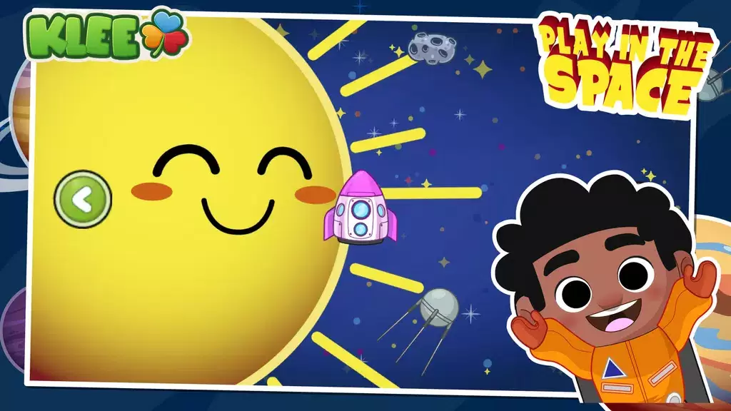 Play city SPACE Game for kids ภาพหน้าจอ 3