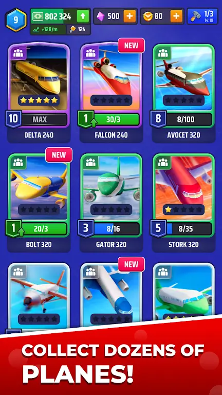 Idle Airplane Inc. Tycoon Zrzut ekranu 1