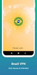 Brazil VPN: Unlimited & Secure Captura de pantalla 0