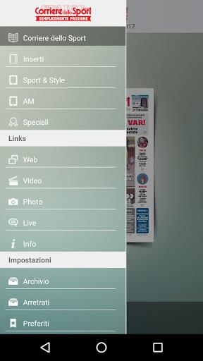 Corriere dello Sport HD スクリーンショット 1