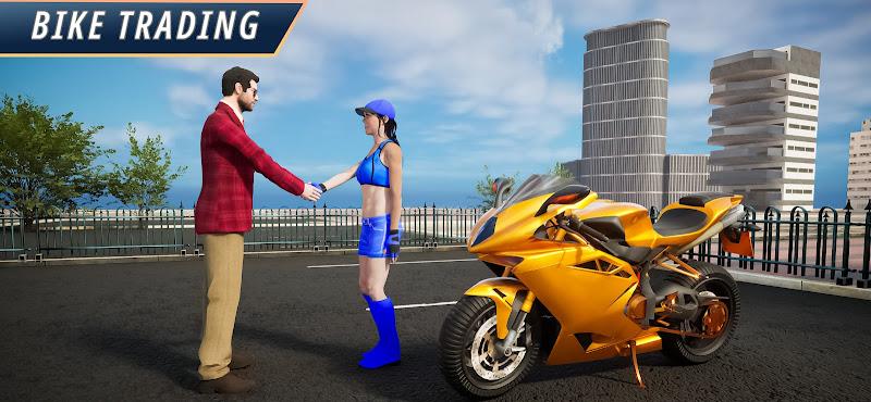 Motorcycle Bike Dealer Games ဖန်သားပြင်ဓာတ်ပုံ 1