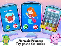 Mermaid BabyPhone For Toddlers स्क्रीनशॉट 0