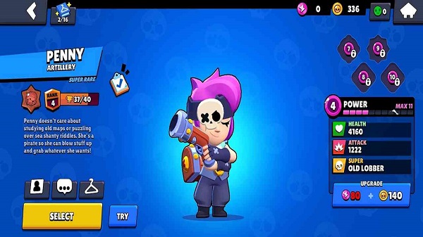 YKV Menu Brawl Stars Schermafbeelding 1