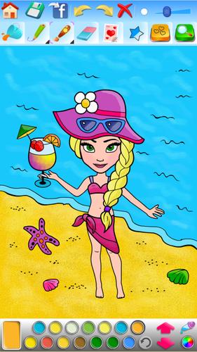 Splash of Fun Coloring Game Tangkapan skrin 0