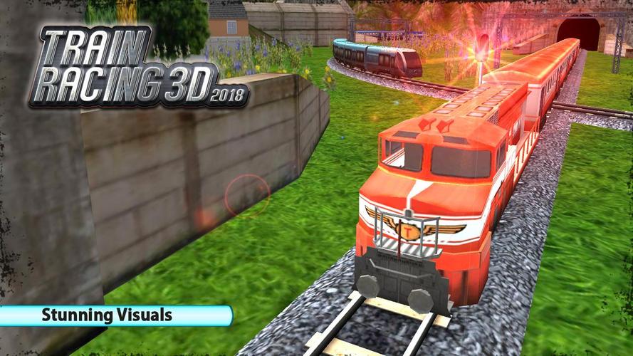 Train Racing 3D-2023 Train Sim স্ক্রিনশট 0