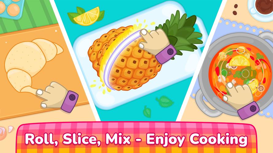 Kids Cooking Games 2 year olds Ảnh chụp màn hình 3