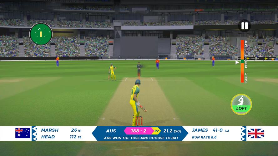 Real T20 Cricket Games 2023 Captura de tela 0