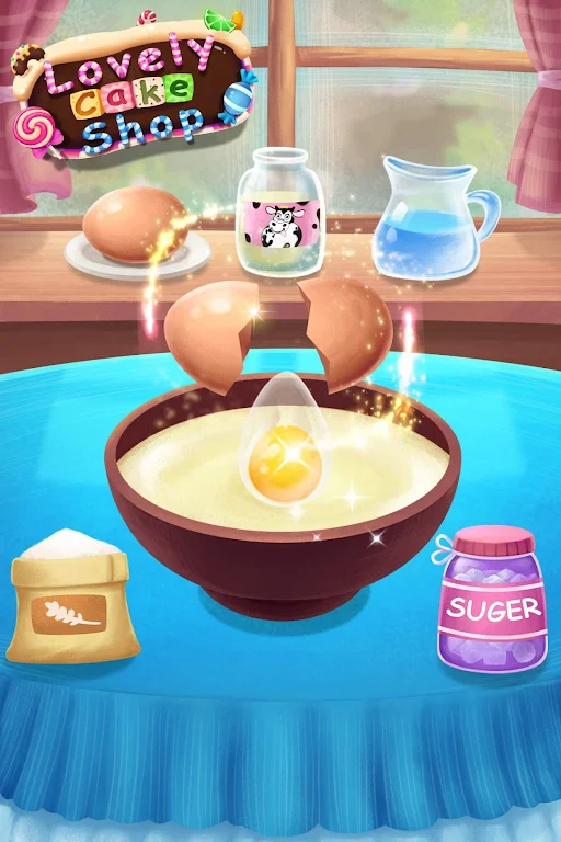 Lovely Cake Shop: Kids Game English Captura de tela 1