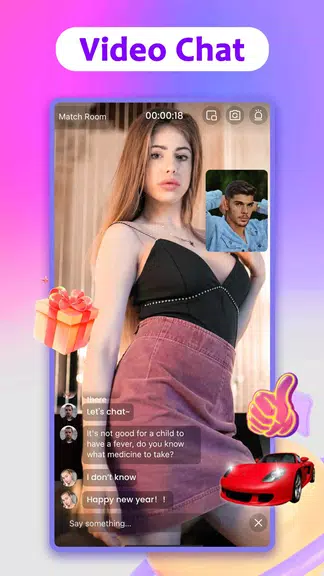 MatchU-Live, Meet People, Chat Captura de pantalla 1