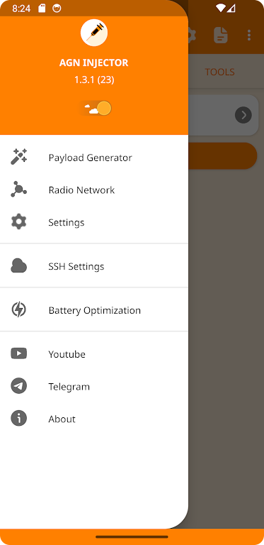 AGN INJECTOR (SSH/DNS/SSL) VPN Ekran Görüntüsü 2