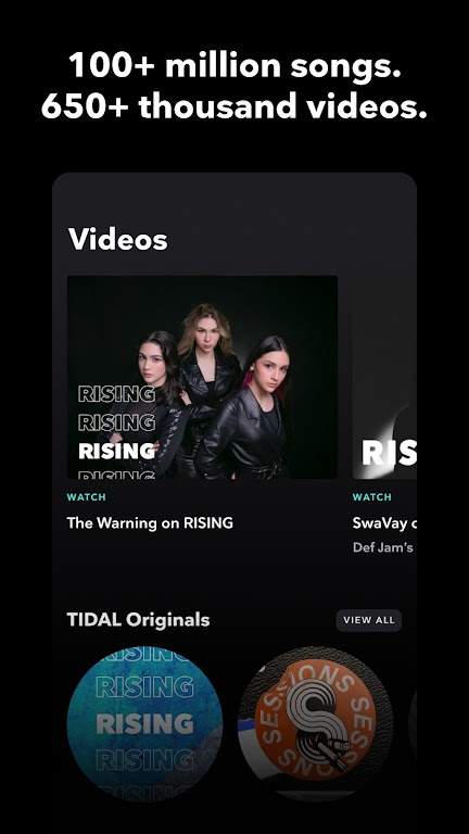 TIDAL Music: HiFi, Playlists Mod ภาพหน้าจอ 3