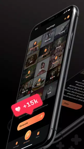Schermata TikPlus for social profiles, likes and fans 1