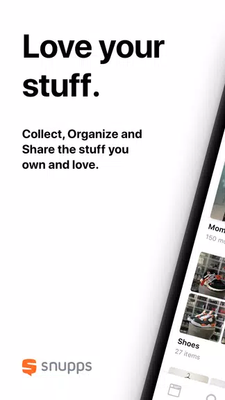 Schermata Snupps - Collect Organize Shar 0