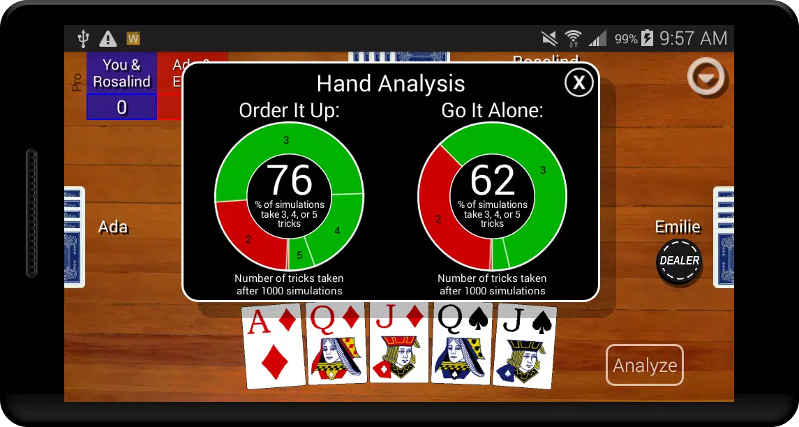 Euchre Card Classic Screenshot 3