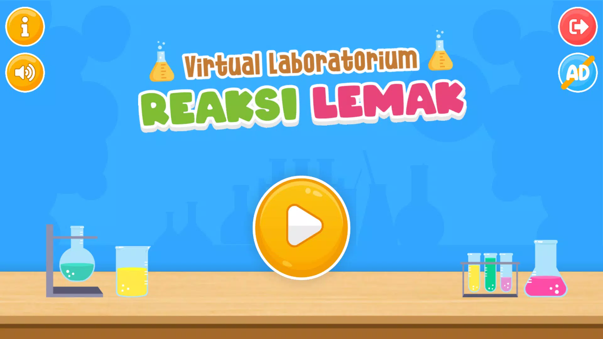 Virtual Lab Reaksi Lemak Schermafbeelding 0