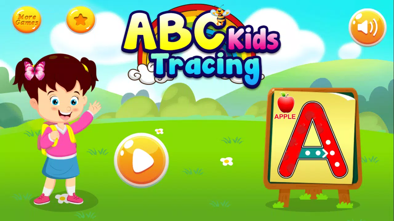 ABC Kids Tracing Games Ekran Görüntüsü 0