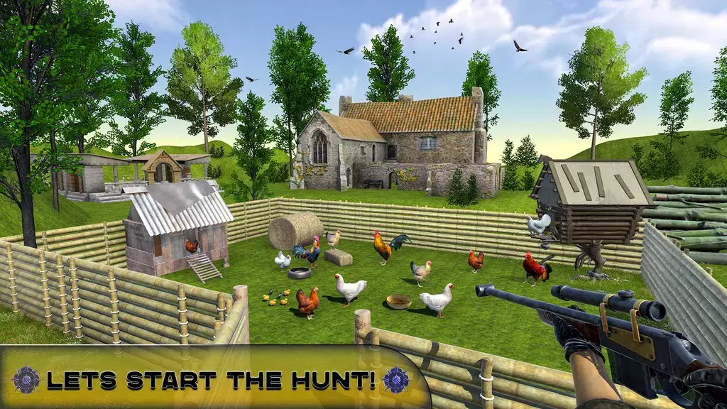 Chicken Hunting Challenge Game স্ক্রিনশট 0