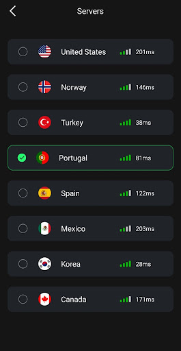 Galaxy Proxy VPN Capture d'écran 3