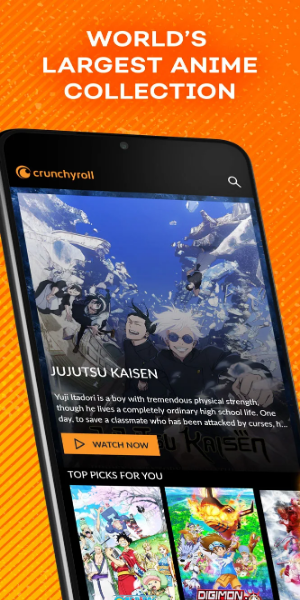 Crunchyroll Mod ဖန်သားပြင်ဓာတ်ပုံ 0