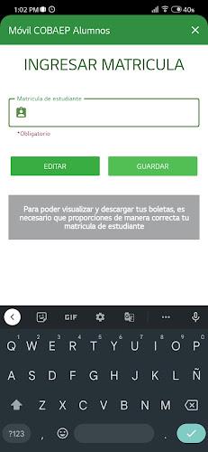 Móvil COBAEP Alumnos スクリーンショット 0
