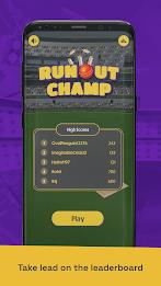 Run Out Champ: Hit Wicket Game 스크린샷 0