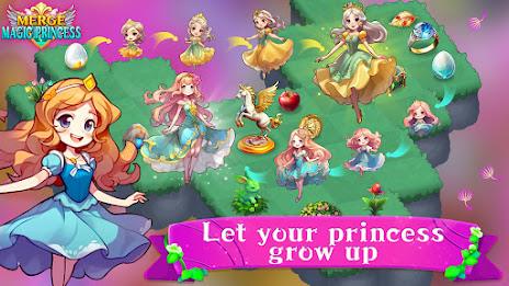 Merge Magic Princess: Tap Game Capture d'écran 3