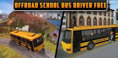 Offroad School Bus Driver Game ဖန်သားပြင်ဓာတ်ပုံ 0