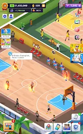 Idle Basketball Arena Tycoon ဖန်သားပြင်ဓာတ်ပုံ 0