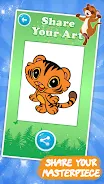 Animal Coloring Games for Kids Zrzut ekranu 3