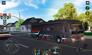 City Coach Bus Game Simulator Capture d'écran 2