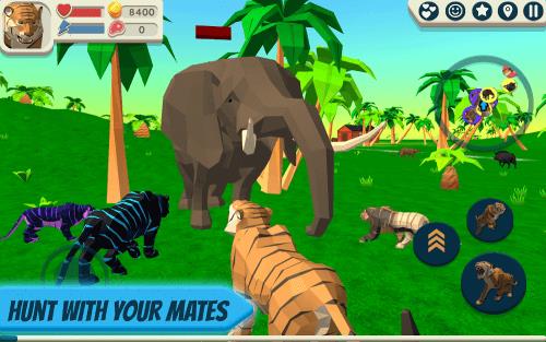 Tiger Simulator 3D Tangkapan skrin 2