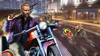 Crazy Moto: Bike Shooting Game Ảnh chụp màn hình 0