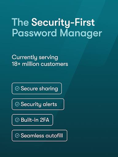 Dashlane Password Manager স্ক্রিনশট 0