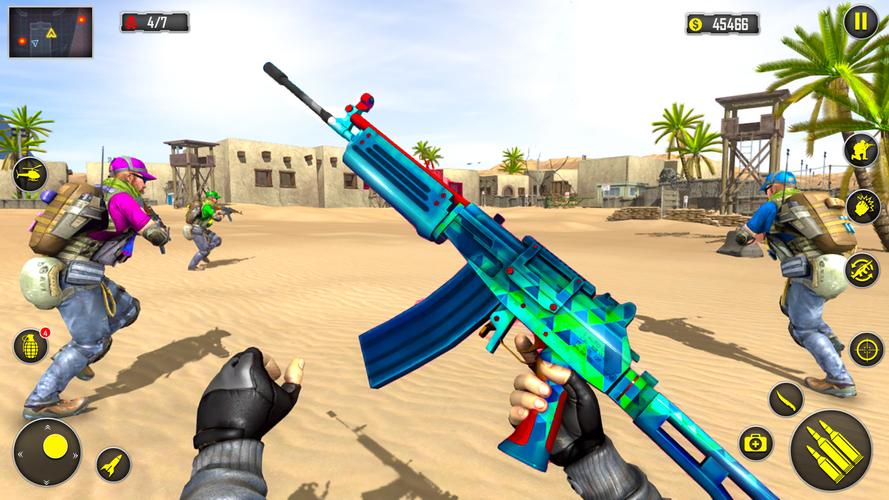 Fps Shooting Strike: Gun Games Screenshot 0