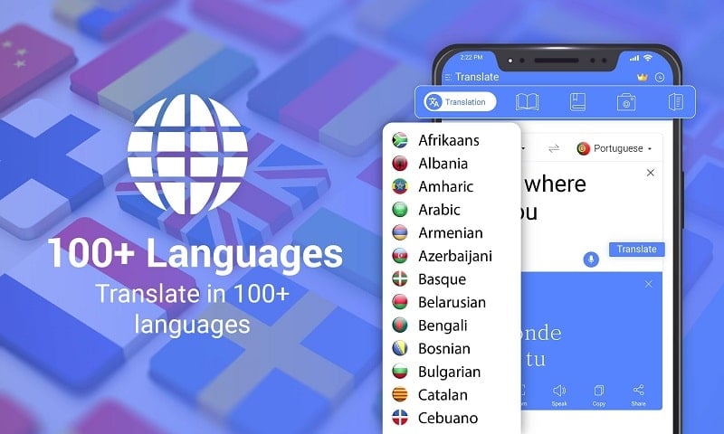 All Language Translate App 스크린샷 3