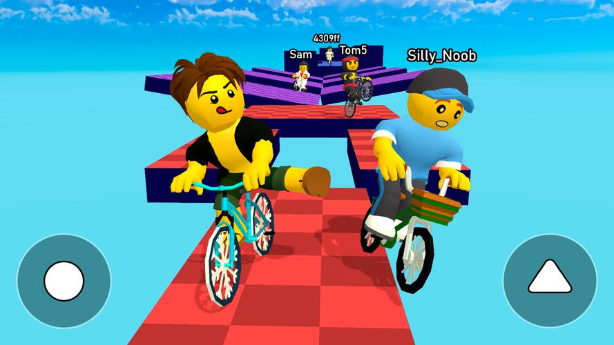 Obby bike: Parkour Adventure应用截图第3张