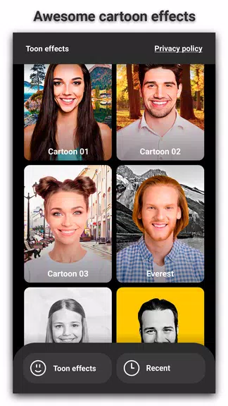 Schermata Toon: Cartoon Photo Editor 1