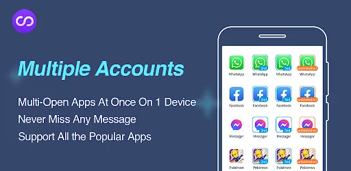 Multiple Accounts স্ক্রিনশট 0