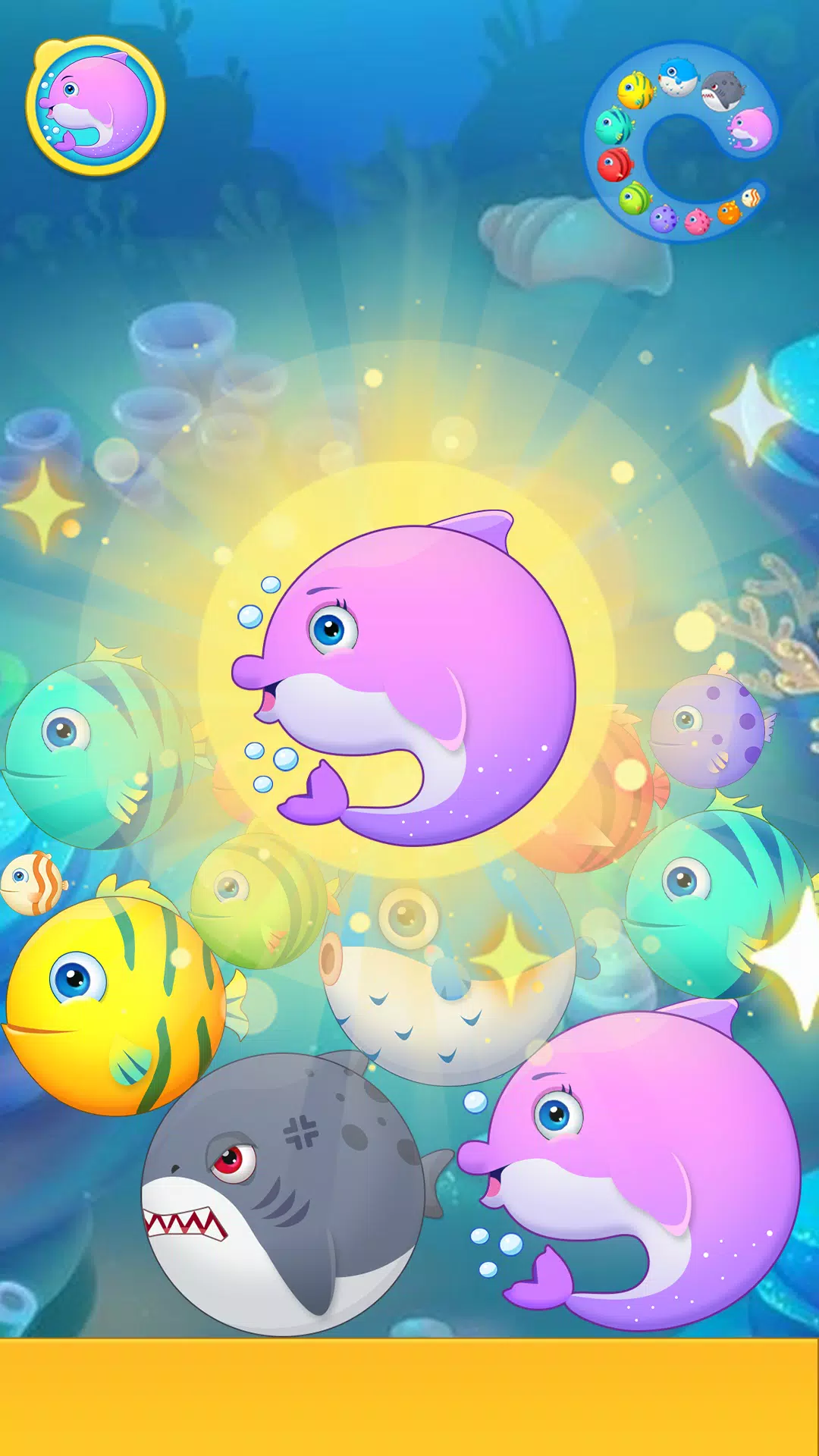 Sea Animals - Merge Game應用截圖第2張