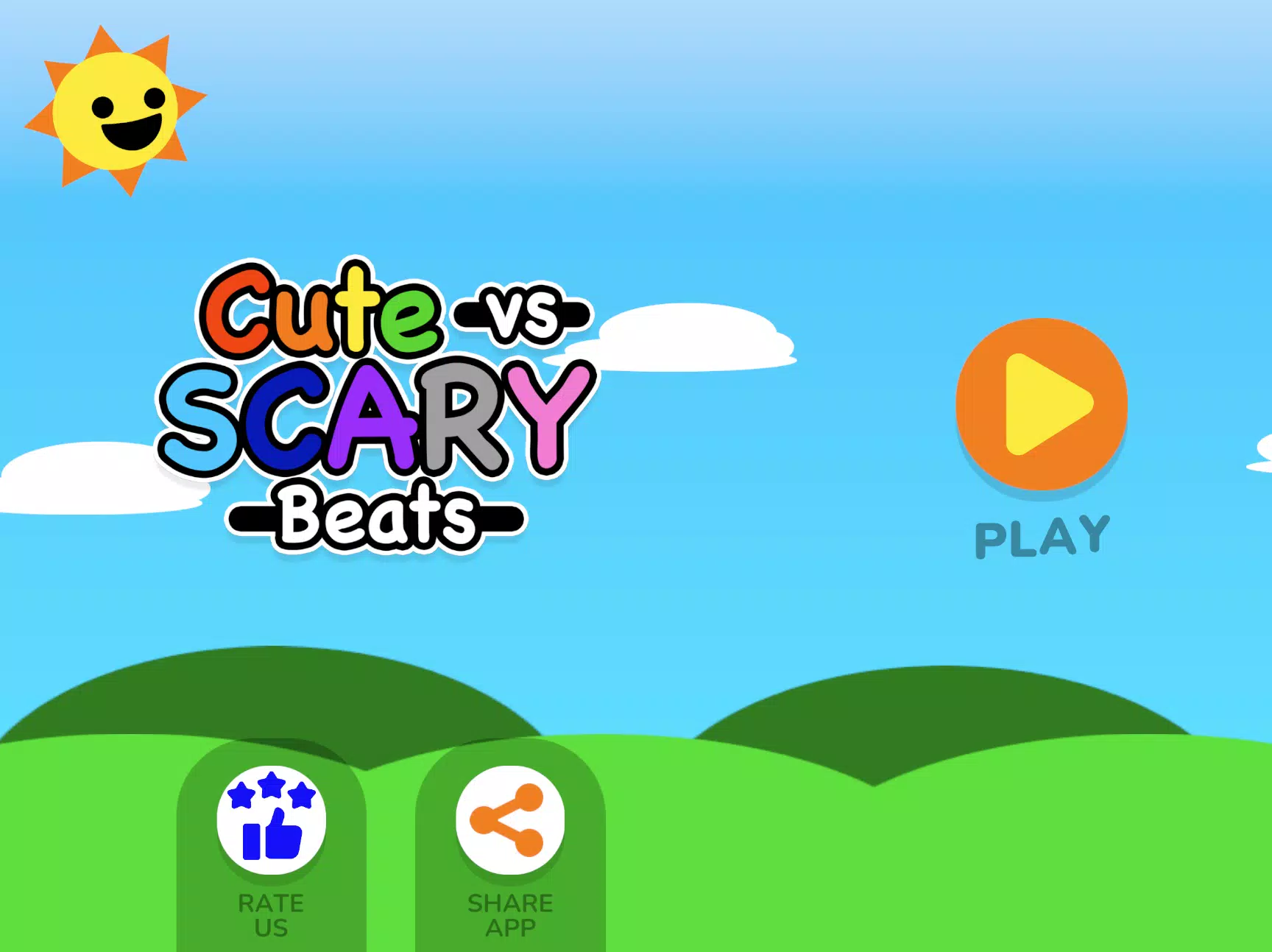 Cute vs Scary Beats Ảnh chụp màn hình 2