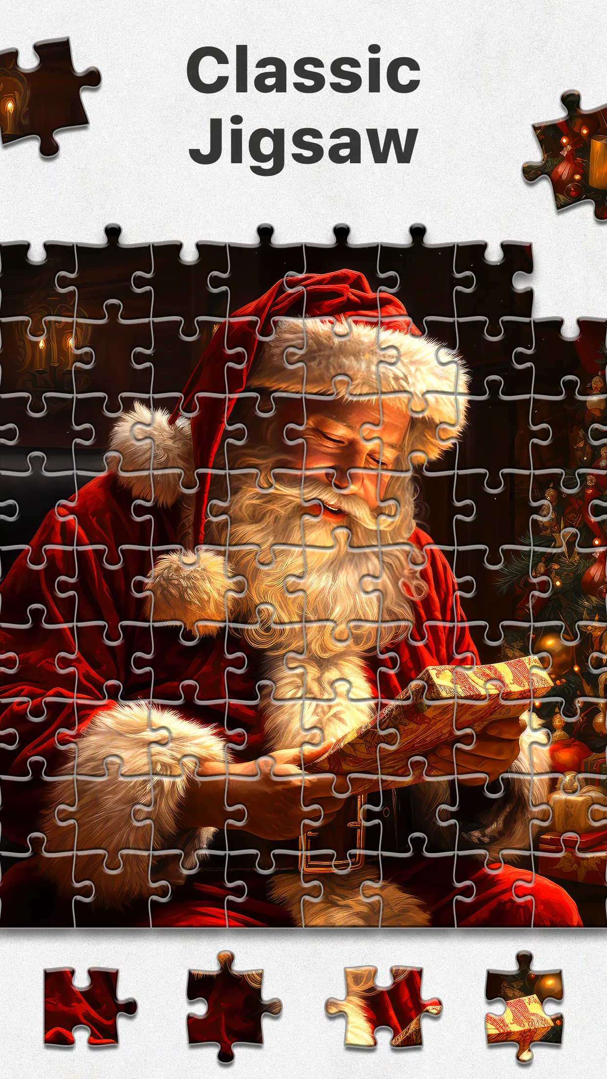 Christmas Jigsaw - Puzzle Game ဖန်သားပြင်ဓာတ်ပုံ 0