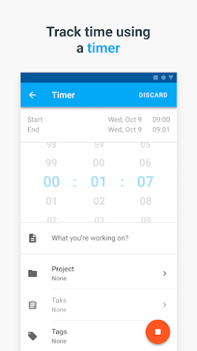 Clockify — Time Tracker Capture d'écran 1