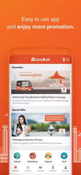 PassApp - Transport & Delivery Tangkapan skrin 2