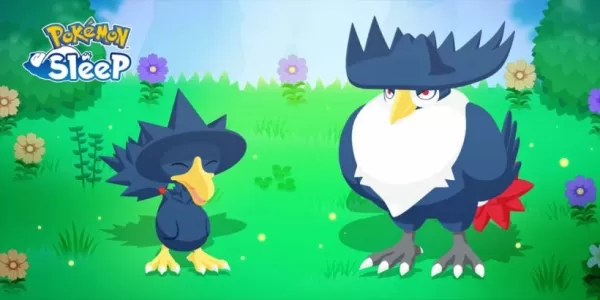 Murkrow和Honchkrow加入Pokemon Sleep中的新更新